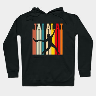 Retro Jai Alai Pelota Basque Jai Alai Hoodie